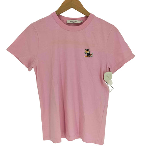 メゾンキツネ MAISON KITSUNE ドレスド フォックス パッチ クラシック S/S Tシャツ レディース import:S