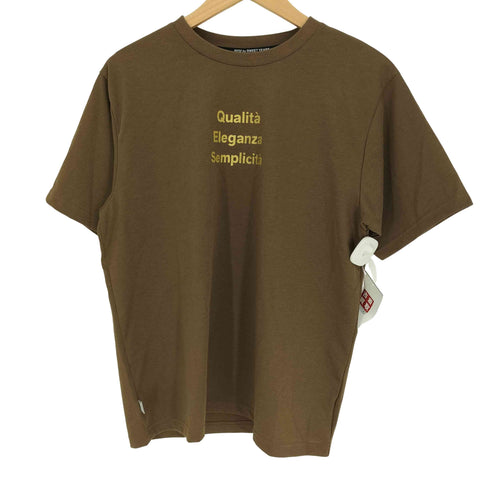 エスワイサーティトゥー SY32 by SWEET YEARS 両面プリント S/S クルーネック Tシャツ レディース JPN:S