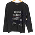 サイトバイヨウジヤマモト syte by Yohji Yamamoto MIXING GENDERS グラフィック プリント L/S クルーネック Tシャツ メンズ