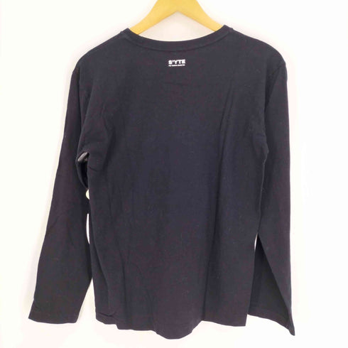 サイトバイヨウジヤマモト syte by Yohji Yamamoto MIXING GENDERS グラフィック プリント L/S クルーネック Tシャツ メンズ