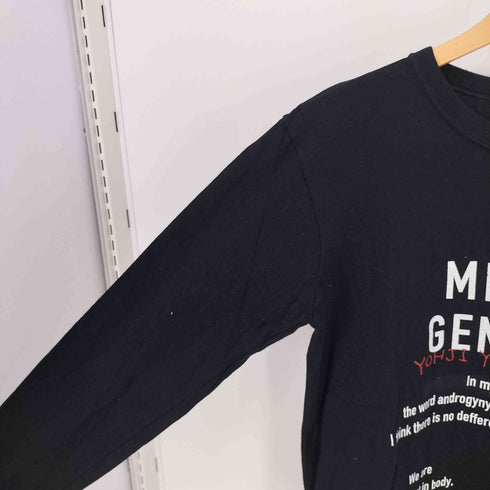 サイトバイヨウジヤマモト syte by Yohji Yamamoto MIXING GENDERS グラフィック プリント L/S クルーネック Tシャツ メンズ
