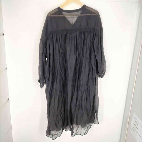 ウィルフリー willfully 20SS シアーシャツワンピース レディース F