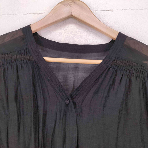 ウィルフリー willfully 20SS シアーシャツワンピース レディース F