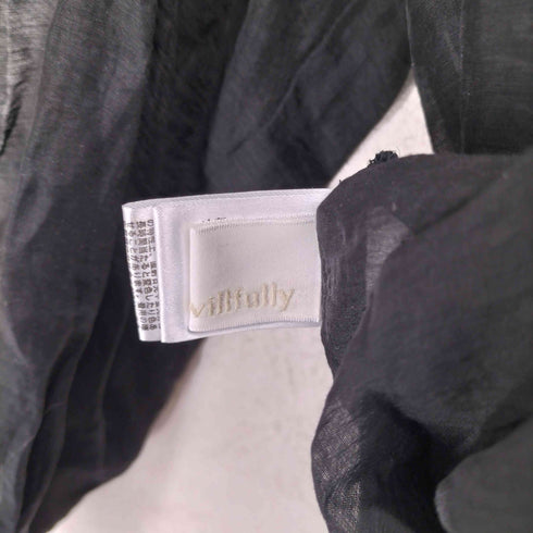 ウィルフリー willfully 20SS シアーシャツワンピース レディース F