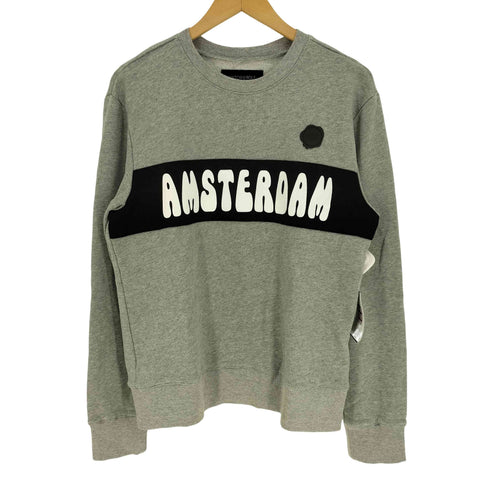 ヴィクターアンドロルフ VIKTOR&ROLF AMSTEROAM ロゴワッペン L/S クルーネック スウェット レディース FREE