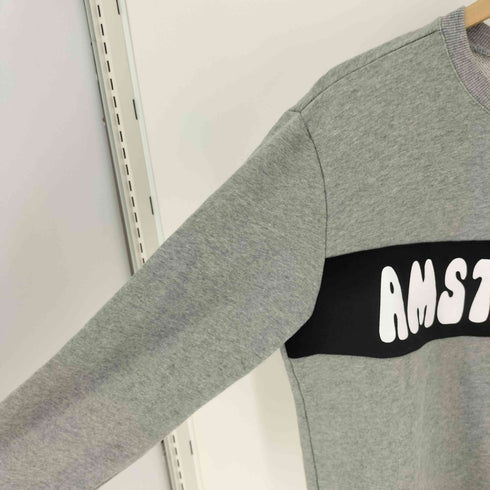 ヴィクターアンドロルフ VIKTOR&ROLF AMSTEROAM ロゴワッペン L/S クルーネック スウェット レディース FREE