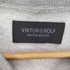 ヴィクターアンドロルフ VIKTOR&ROLF AMSTEROAM ロゴワッペン L/S クルーネック スウェット レディース FREE