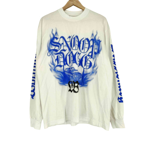 グラフティックプリントL/S Tシャツ メンズ L