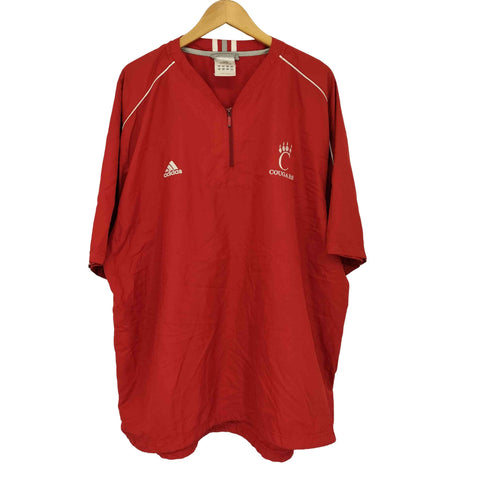 アディダス adidas S/S ハーフジップ プルオーバー メンズ 2XL