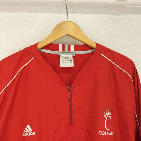 アディダス adidas S/S ハーフジップ プルオーバー メンズ 2XL