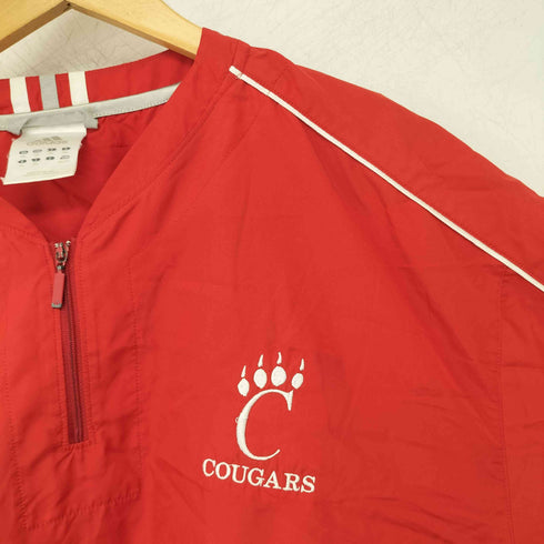 アディダス adidas S/S ハーフジップ プルオーバー メンズ 2XL