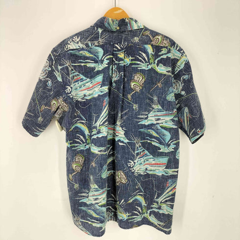 レインスプーナー Reyn Spooner 90s フィッシュ柄 S/S シャツ メンズ JPN:L