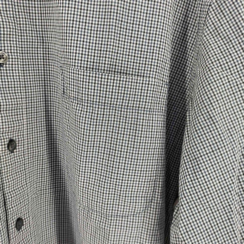 エディーバウアー Eddie Bauer ギンガムチェック シャツ メンズ import:XL