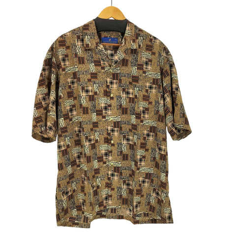 Manchester 総柄 S/S シャツ メンズ XXL