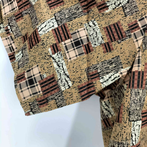 Manchester 総柄 S/S シャツ メンズ XXL