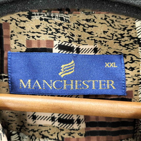 Manchester 総柄 S/S シャツ メンズ XXL