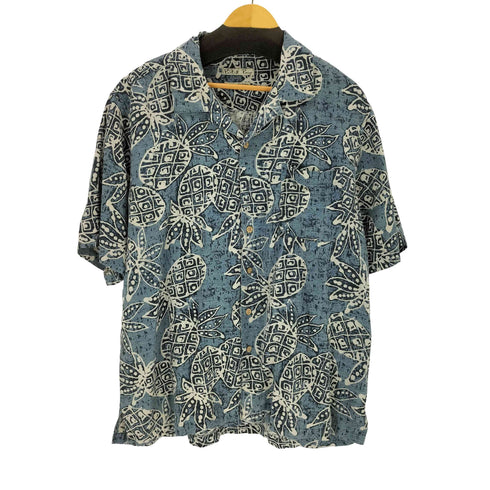 BATCK BAY S/S シルク100% オープンカラーシャツ メンズ JPN:L