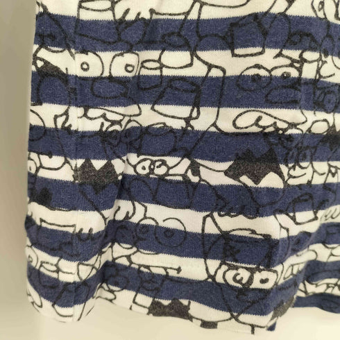 プレイコムデギャルソン PLAY COMME des GARCONS シンプソンズ ボーダー L/S カットソー レディース JPN:S