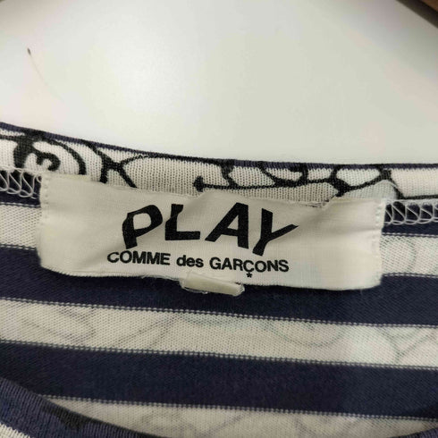 プレイコムデギャルソン PLAY COMME des GARCONS シンプソンズ ボーダー L/S カットソー レディース JPN:S