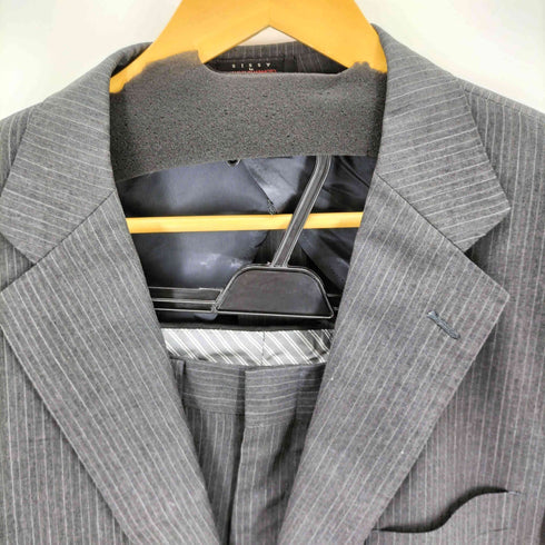 カンサイヤマモト KANSAI YAMAMOTO SISTY ストライプテーラードジャケット&スラックスパンツ メンズ 102/102/175