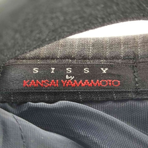 カンサイヤマモト KANSAI YAMAMOTO SISTY ストライプテーラードジャケット&スラックスパンツ メンズ 102/102/175