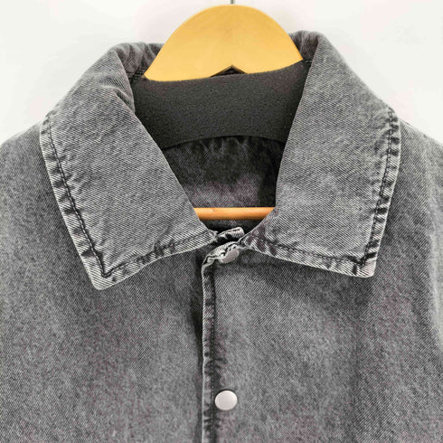 ザラ ZARA ブラックデニムボンバージャケット メンズ JPN:L