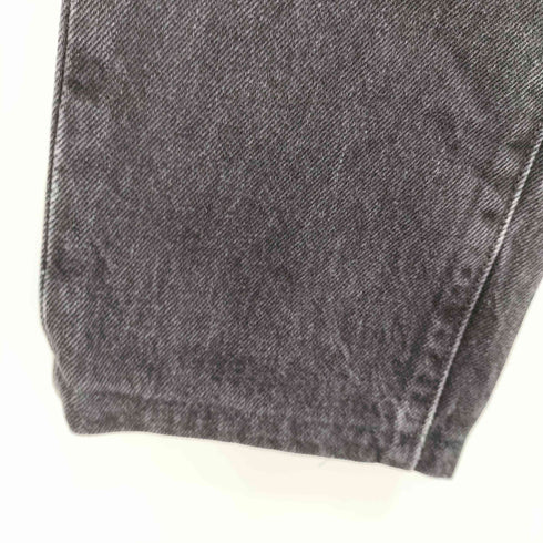 リーバイス Levis PREMIUM USA製 511 ジッパーフライ スリムフィット ブラックデニム スキニー レディース W28 L32
