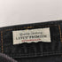 リーバイス Levis PREMIUM USA製 511 ジッパーフライ スリムフィット ブラックデニム スキニー レディース W28 L32