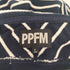 ピーピーエフエム PPFM ボーダー半袖ジップフライパーカー Y2K メンズ L