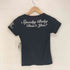 sky bomber mini ラインストーンデザイン S/S チビ Tシャツ Y2K レディース S