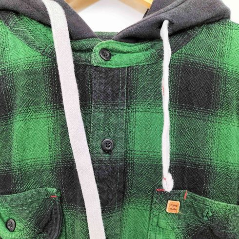 ビラボン BILLABONG オンブレ フーディーシャツ メンズ import:L