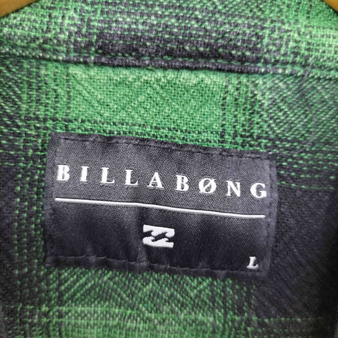 ビラボン BILLABONG オンブレ フーディーシャツ メンズ import:L