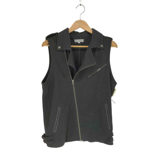 SORRIDERE 変形ジップベスト Y2K メンズ L