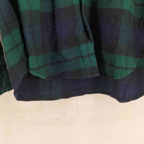 ジェイクルー J.CREW ブラックウォッチ フランネル シャツ メンズ import:XL