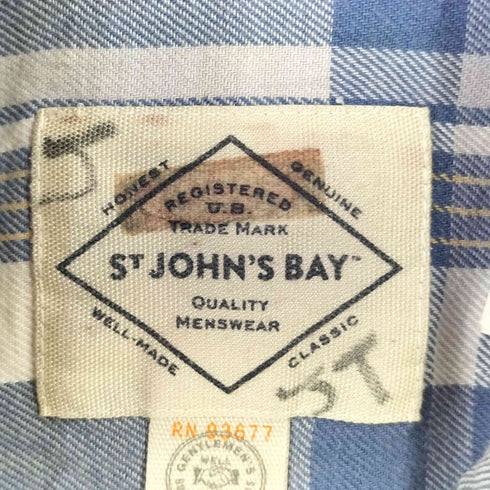 セントジョンズベイ STJOHNS BAY チェック柄 シャツ メンズ import:L