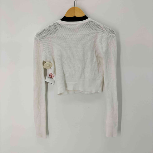 GUIZIO コットン クロップド カーディガン レディース import:S