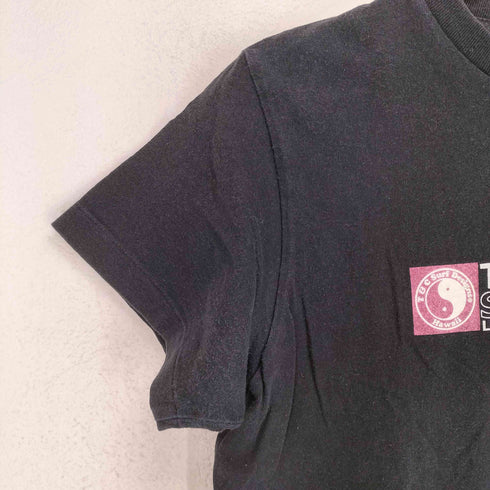 タウンアンドカントリー TOWN & COUNTRY ラメプリント S/S チビTシャツ Y2K レディース L