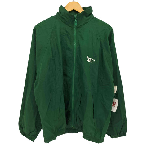 リーボック Reebok 90-00S パッカブルフード ロゴ刺繍 裏地メッシュ ナイロンジャケット メンズ import:M