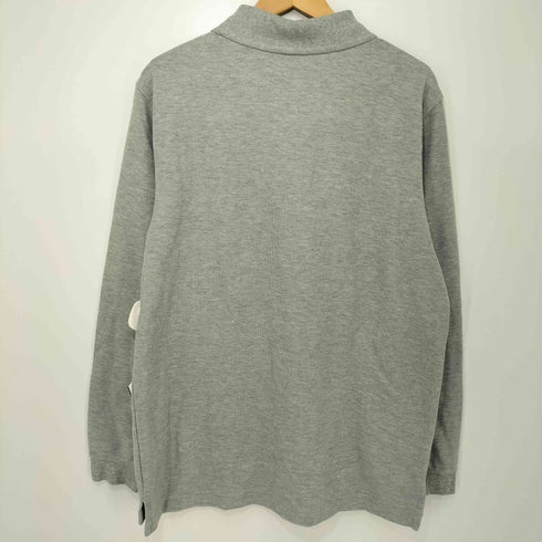 エルエルビーン L.L.Bean L/S コットンポロシャツ メンズ import:M