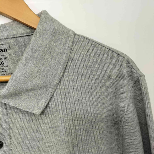 エルエルビーン L.L.Bean L/S コットンポロシャツ メンズ import:M