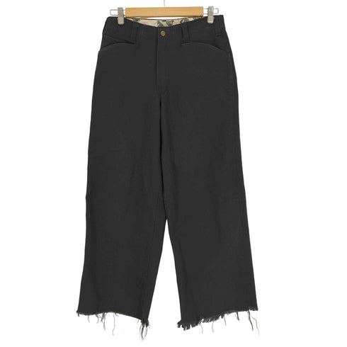 ベンデイビス BEN DAVIS GORILLA CUT ロゴボタン ポリコットン カットオフ ワイド バギー チノパンツ メンズ US:30-31