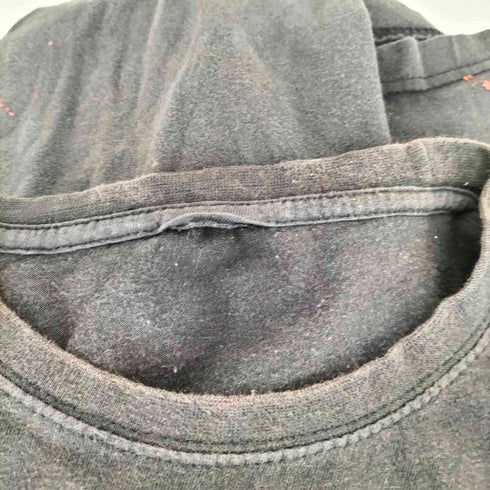 企業ロゴ両面プリント L/S Tシャツ レディース