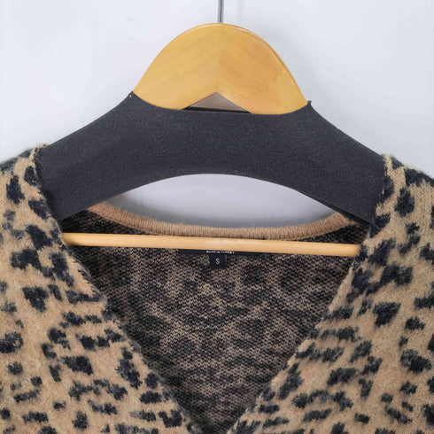 ジェイディッドロンドン JADED LONDON Leopard Chuck Cardigan レオパード メンズ import:S