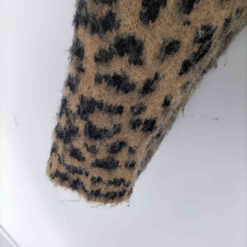 ジェイディッドロンドン JADED LONDON Leopard Chuck Cardigan レオパード メンズ import:S