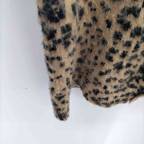 ジェイディッドロンドン JADED LONDON Leopard Chuck Cardigan レオパード メンズ import:S