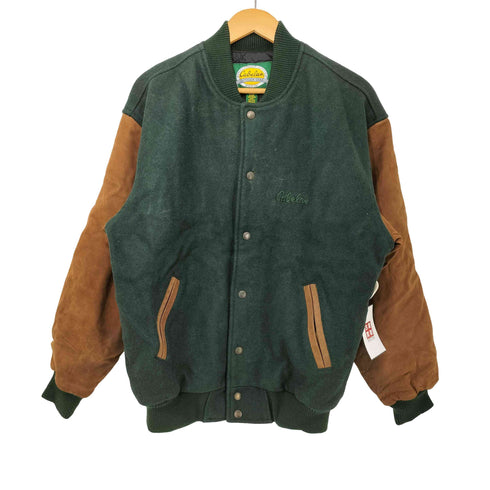 カベラス Cabela's 80-90S スウェードレザー切替 ウールスタジャン メンズ import:M