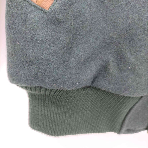 カベラス Cabela's 80-90S スウェードレザー切替 ウールスタジャン メンズ import:M