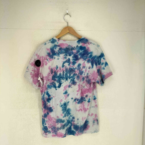 00S アニメプリントタイダイ染め S/S Tシャツ メンズ L