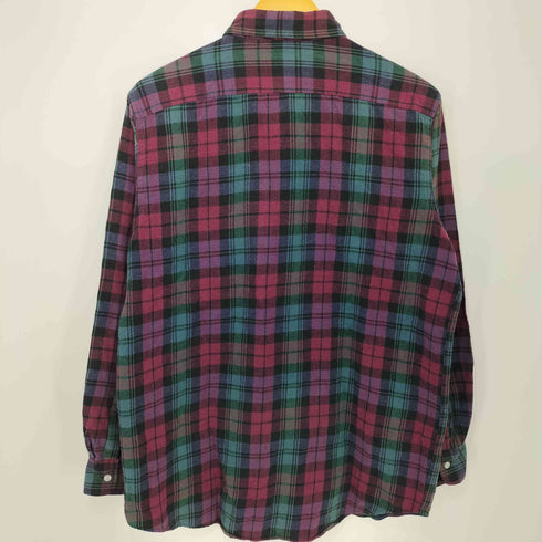 エルエルビーン L.L.Bean 90S NORTHWOODS BD L/S チェックネルシャツ メンズ import:M
