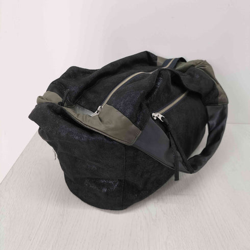 Nanfan 異素材 トートバッグ レディース